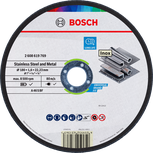 Bosch roostevaba terase ja metalli lõikeketas 180 mm.